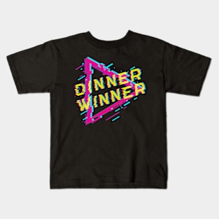 Dinner Winner Kids T-Shirt